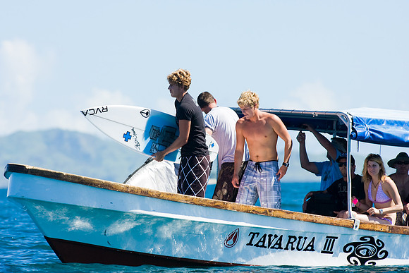 Casey Brown and Ricky Whitlock - Tavarua
